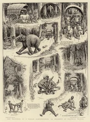 Die Schwierigkeiten eines Polizeikommissars, ein Vorfall tropischer Reisen